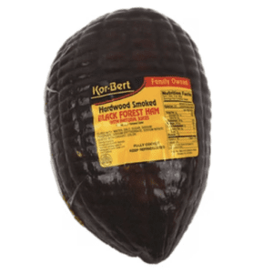 Packaged hardwood-smoked Black Forest ham
