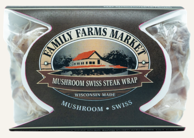 Mushroom Swiss Steak Wrap 14/8oz