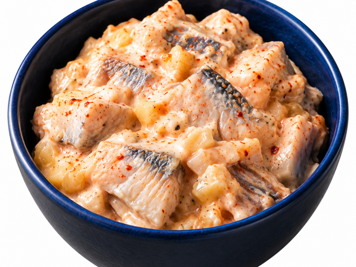 Creamy Cajan Herring 8# Pails